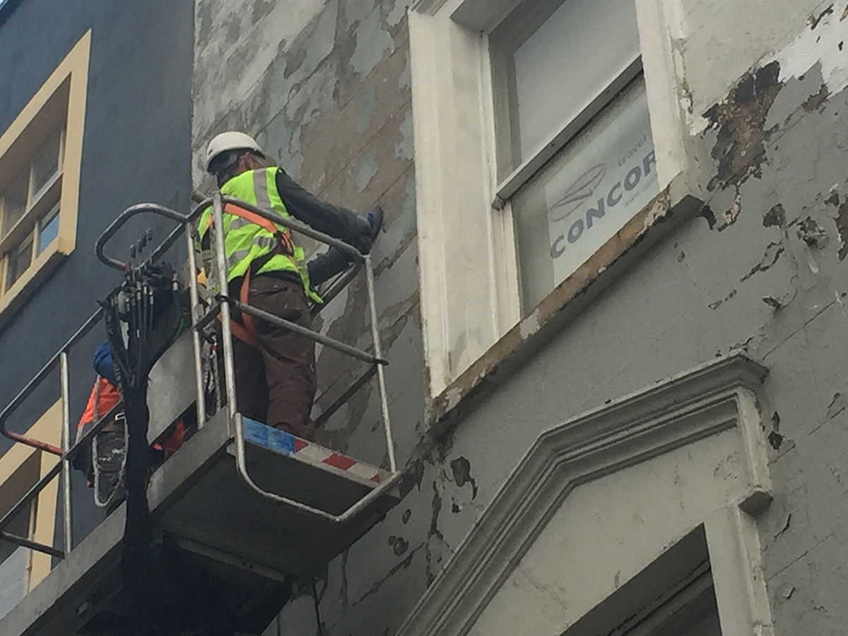 Building renovation, Henry St