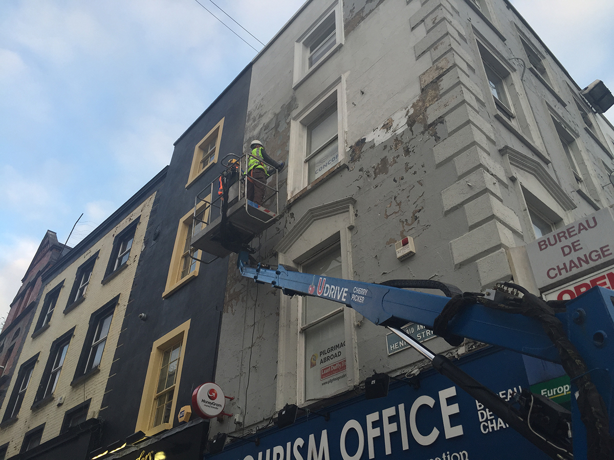 Building renovation, Henry St