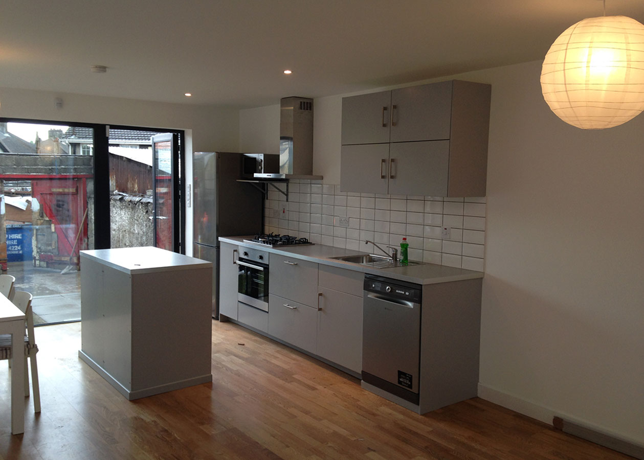 Complete private house extension